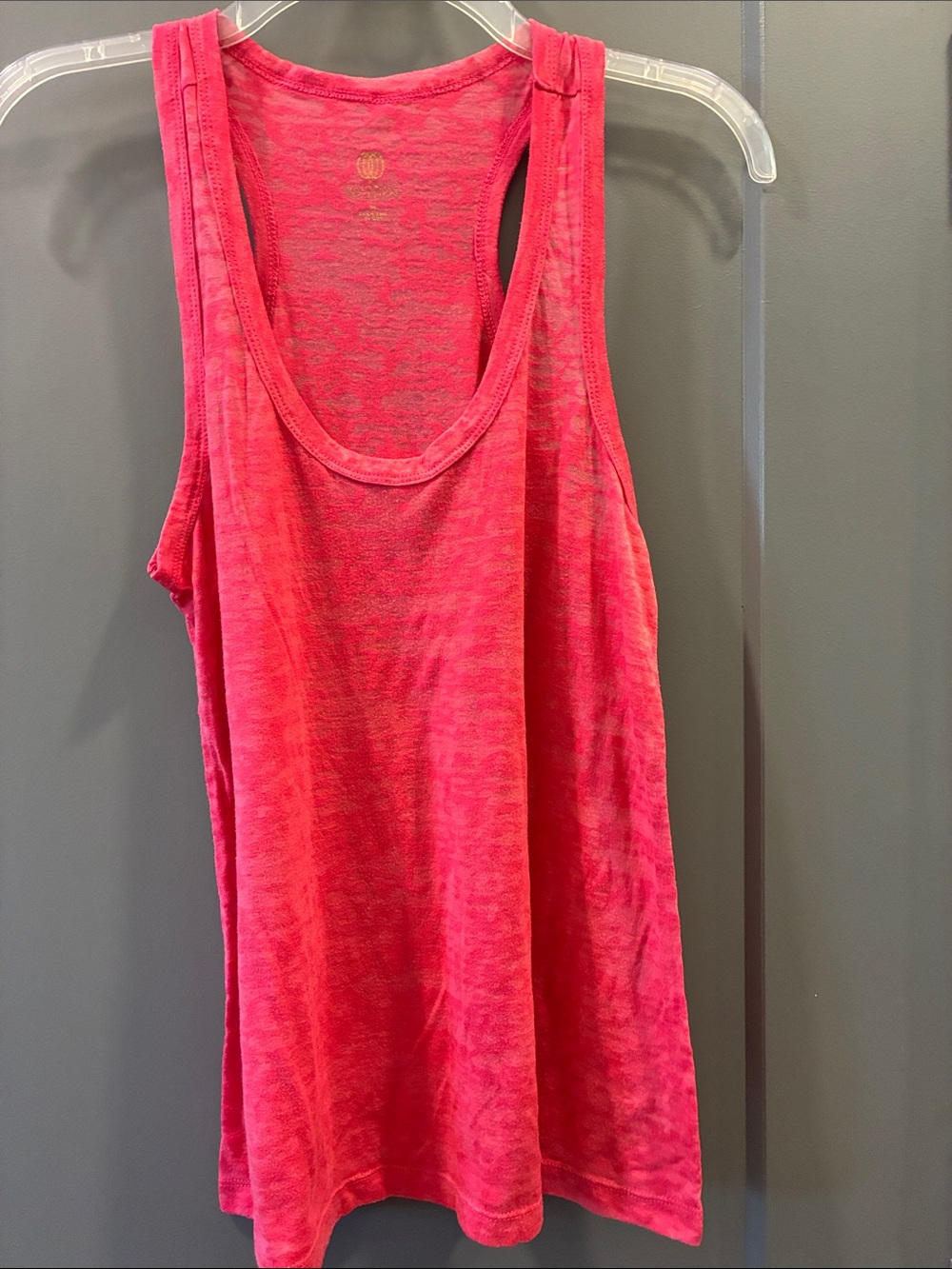 Women’s Balance Collection burnout Pink Tank Top